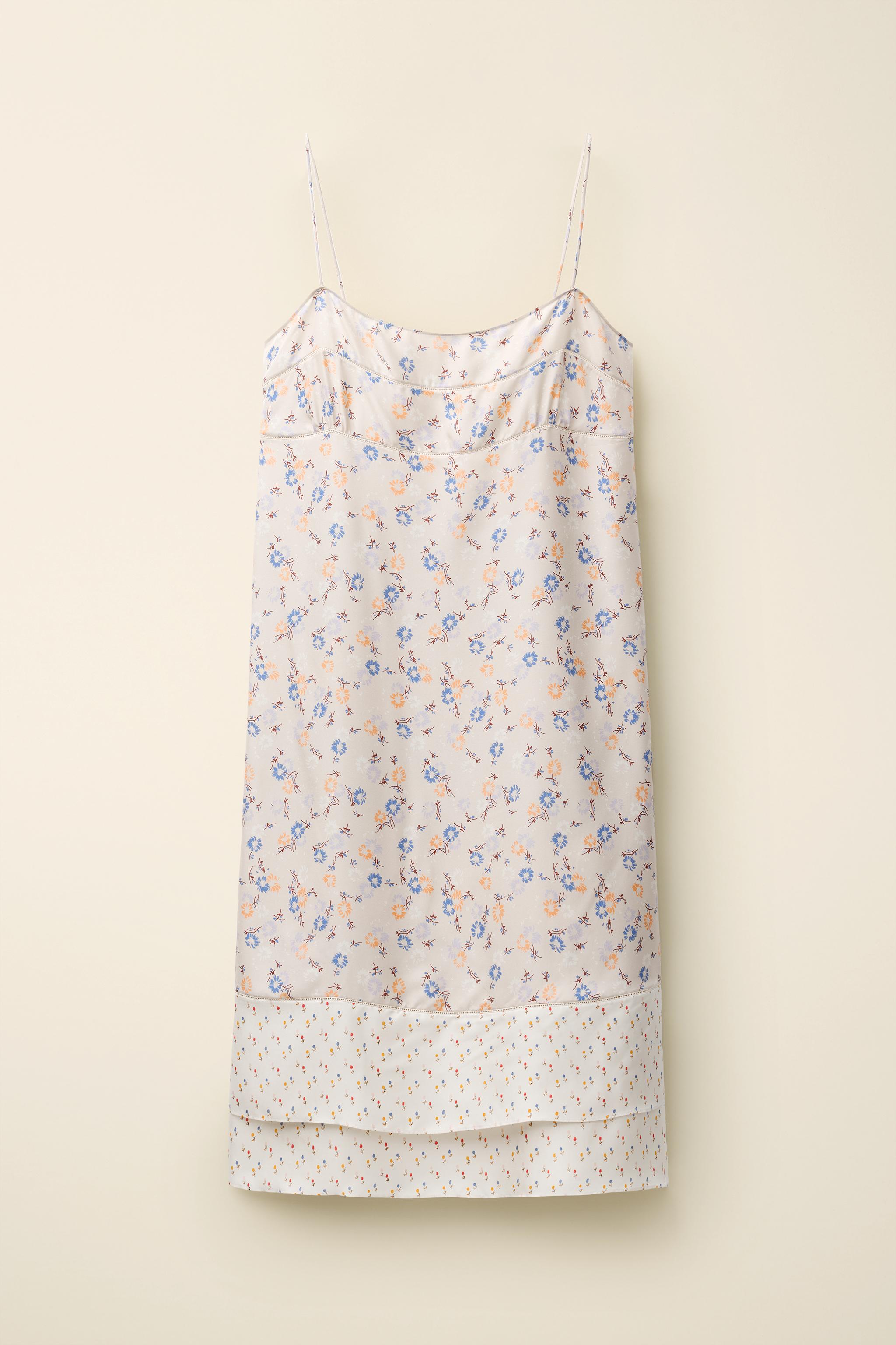 100% SILK DRESS CREATED BY CARAMEL LONDON X ZARA